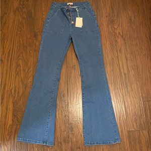 Mele E Pere mid/high rised flared jeans